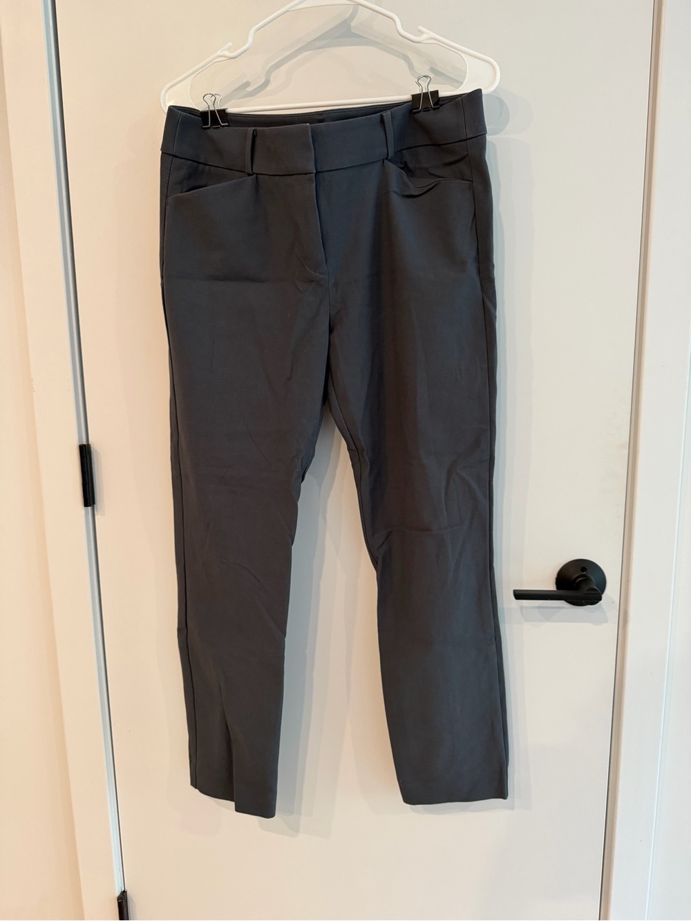 LOFT Women’s Dress Pants in Charcoal Gray